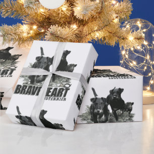 Duitse Jachtterriër, de Jagdterrier, Kunst Cadeaupapier