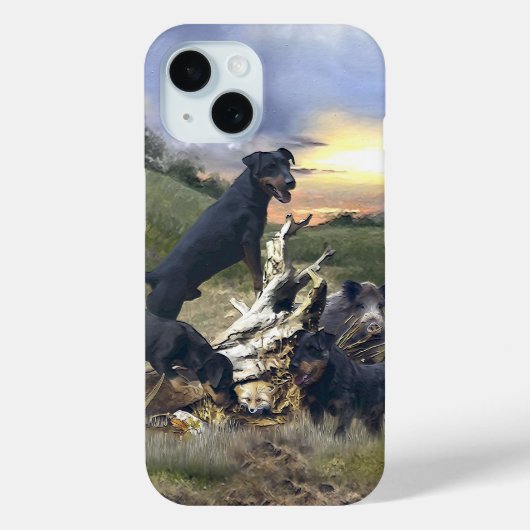 Duitse Jachtterriër, Jagdterrier Case-Mate iPhone Case (Achterkant)
