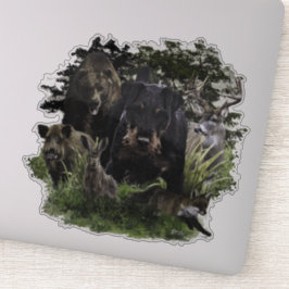 Duitse Jachtterriër (Jagdterrier) Sticker