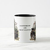 Duitse jachtterriers mok (Midden)