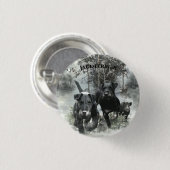 Duitse jachtterriers ronde button 3,2 cm (Voorkant /achterkant)