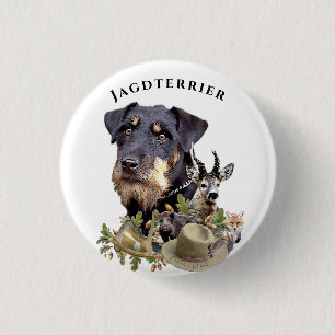 Duitse jachtterriers ronde button 3,2 cm
