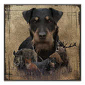 Duitse Jagdshier Tapestry Perfect Poster (Voorkant)