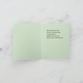 Duitse Jugendstil Gelukkig Nieuwjaar gewoonte Feestdagen Kaart (Binnen)