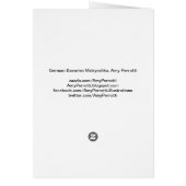 Duitse Kaart Beierse Matryoshka (Achterkant)