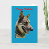 Duitse Kaart Shepard Birthday (Voorkant)
