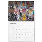 Duitse kalender Graffiti 2021 (Mar 2027)