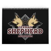 Duitse kalender Shepherd (GSD) (Hoes)