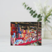 Duitse kerst, kaarsen verlichten kerst feestdagenkaart (Staand voorkant)