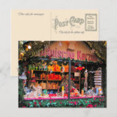 Duitse Kerst Kleurrijke kaarsen Feestdagenkaart (Voorkant / Achterkant)