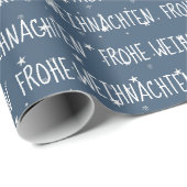 Duitse kerst met feestjes cadeaupapier (Rol Hoek)