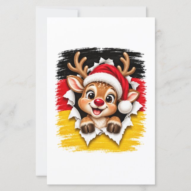 Duitse Kerst Rendieren (Voorkant)