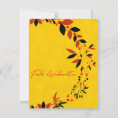 Duitse kerst wenskaart kaart (Voorkant)