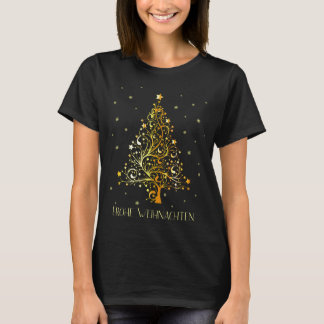 Duitse kerstboom Duitse Ornament Decoratie T-shirt