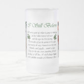 Duitse kerstcadeautjes met Wirehaire Pointer Matglas Bierpul (Center)