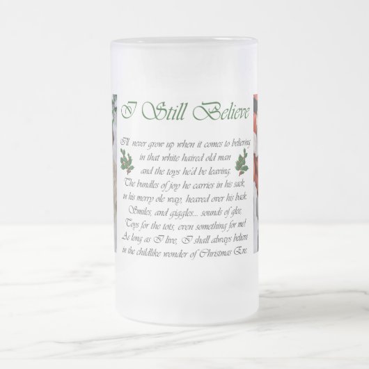 Duitse kerstcadeautjes met Wirehaire Pointer Matglas Bierpul (Center)