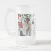 Duitse kerstcadeautjes met Wirehaire Pointer Matglas Bierpul (Links)