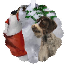 Duitse kerstcadeautjes met Wirehaire Pointer