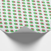 Duitse kerstfeestdag in Shepherd Cadeaupapier (Hoek)