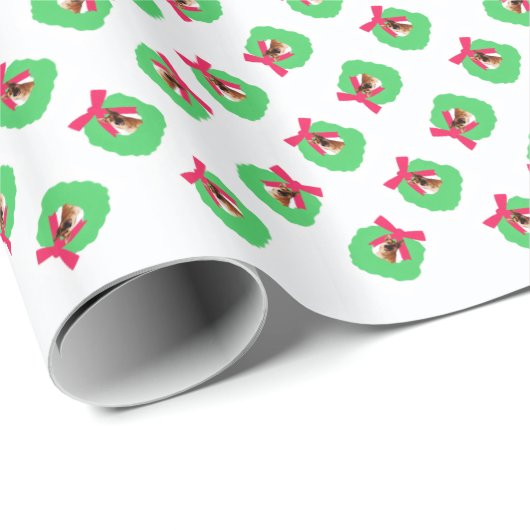 Duitse kerstfeestdag in Shepherd Cadeaupapier (Rol Hoek)