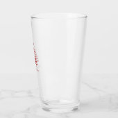 DUITSE KERSTGLAZEN BEKER (Links)