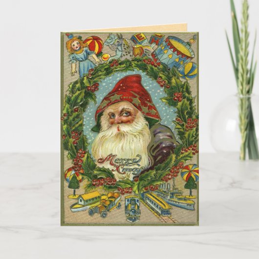 Duitse kerstKaart Feestdagen Kaart (Voorkant)
