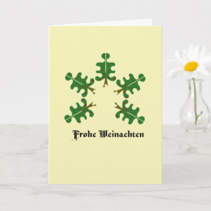Duitse kerstkaart kaart