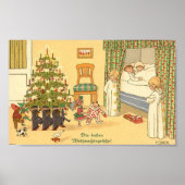 Duitse kerstkaart poster (Voorkant)