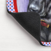 Duitse kerstkerstman Shepherd BLK Muismat (Hoek)