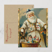 Duitse Kerstman Briefkaarten (Voorkant / Achterkant)