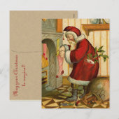 Duitse Kerstman Briefkaarten (Voorkant / Achterkant)