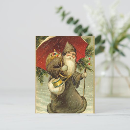 Duitse Kerstman Briefkaarten (Staand voorkant)