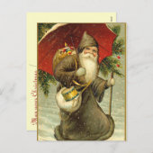 Duitse Kerstman Briefkaarten (Voorkant / Achterkant)