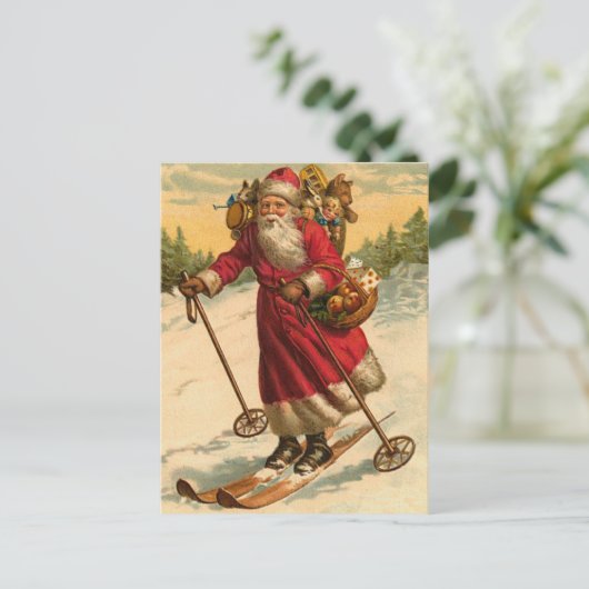 Duitse Kerstman Briefkaarten (Staand voorkant)