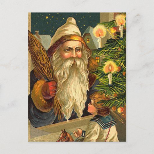 Duitse Kerstman Briefkaarten (Voorkant)