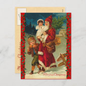  Duitse Kerstman en Kinder Briefkaart (Voorkant / Achterkant)