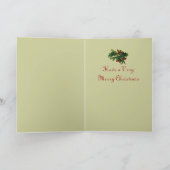 Duitse Kerstman Kaart (Binnen)