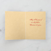 Duitse Kerstman Kerst Kaart (Binnen)