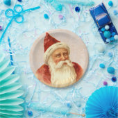 Duitse kerstman met ouderwetse kerstman Papieren Bordje (Feest)