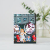 Duitse kerstmarkt, Heidelberg kerstmarkt Feestdagenkaart (Staand voorkant)