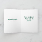  Duitse kerstmarkt kerst Kaart (Binnen)