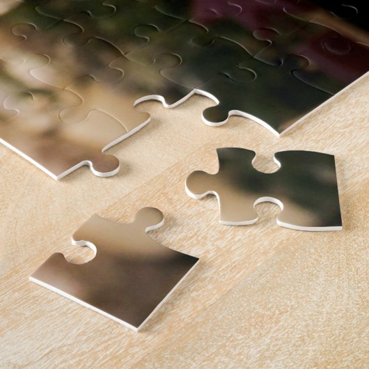 Duitse kerstmarkt Ornamenten Legpuzzel (Zijkant)