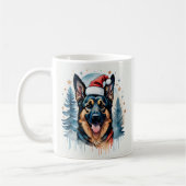 Duitse kerstMok Shepherd Koffiemok (Links)
