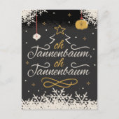 DUITSE KERSTVAKANTIE GROET KAART (Voorkant)
