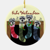 Duitse kerstversiering keramisch ornament (Achterkant)