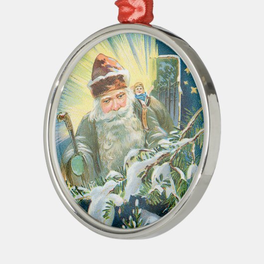 -Duitse kerstversiering Metalen Ornament (Links)