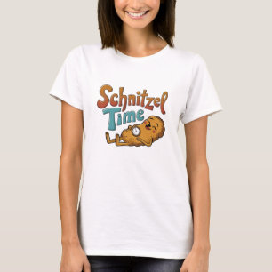 Duitse keuken met Schnitzel Design T-shirt