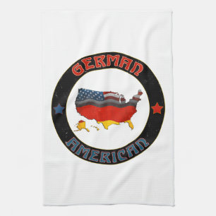 Duitse keukenhanddoeken van Amerikaanse vlaggen
