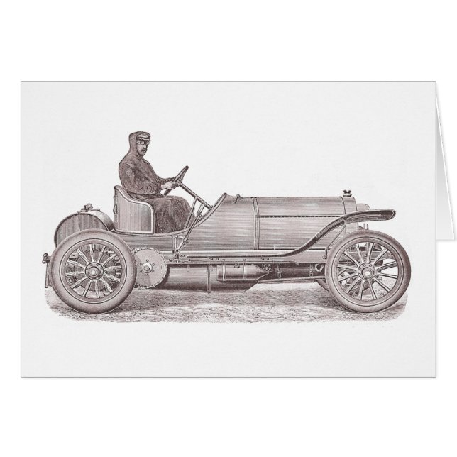 Duitse klassieke auto Mercedes Camille Jenatzy (Voorkant Horizontaal)