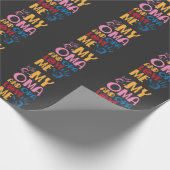 Duitse kleindochter Oma en Opa Love Me Cadeaupapier (Hoek)